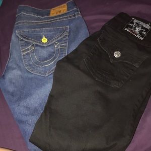 True religion🤪🤪 skinny jeans both low rise